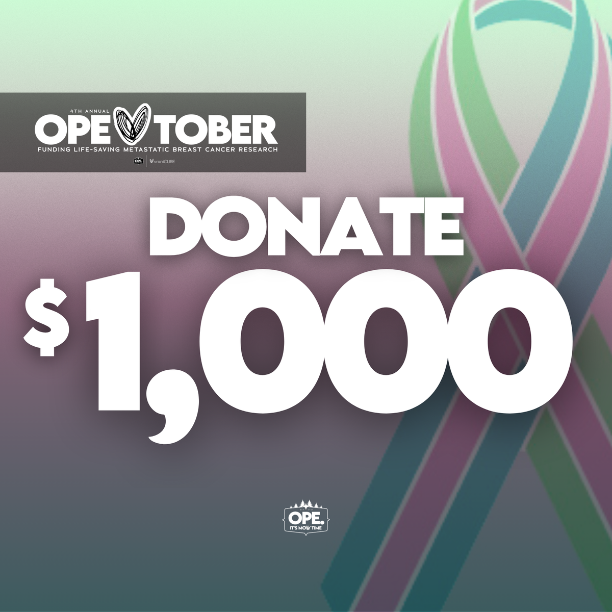 Donation to OPEtober