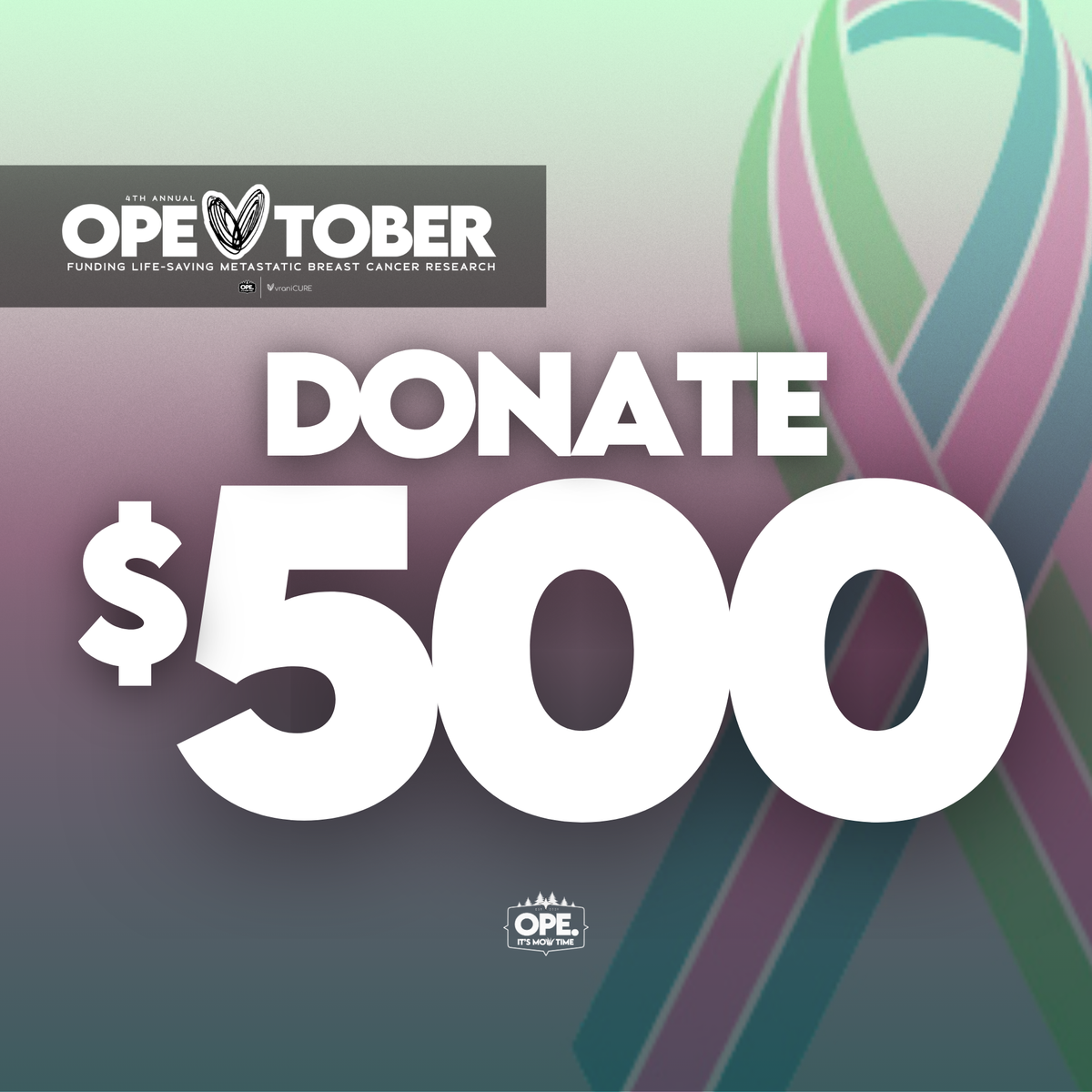 Donation to OPEtober